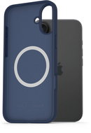 AlzaGuard Silicone Case Compatible with Magsafe for iPhone 16 Plus blue - Phone Cover