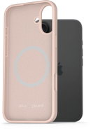 AlzaGuard Silicone Case Compatible with Magsafe for iPhone 16 Plus pink - Phone Cover