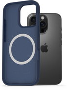AlzaGuard Silicone Case Compatible with Magsafe pro iPhone 16 Pro modrý - Kryt na mobil