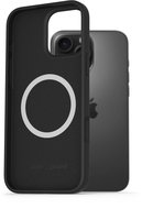 AlzaGuard Silicone Case Compatible with Magsafe pro iPhone 16 Pro Max černý - Kryt na mobil