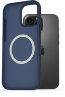 AlzaGuard Silicone Case Compatible with Magsafe for iPhone 16 Pro Max blue - Phone Cover