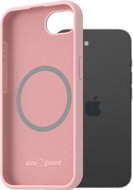 AlzaGuard Silicone Case Compatible with Magsafe for iPhone 16e / 17e pink - Phone Cover