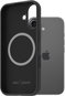 Phone Cover AlzaGuard Silicone Case Compatible with Magsafe for iPhone 17 black - Kryt na mobil