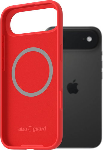 AlzaGuard iPhone Air piros MagSafe szilikon tok - Telefon tok - Fő fotó