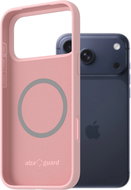 AlzaGuard Silicone Case Compatible with Magsafe pro iPhone 17 Pro Max růžový - Kryt na mobil