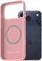 Handyhülle AlzaGuard Silicone Case Compatible with Magsafe für iPhone 17 Pro Max Pink - Kryt na mobil