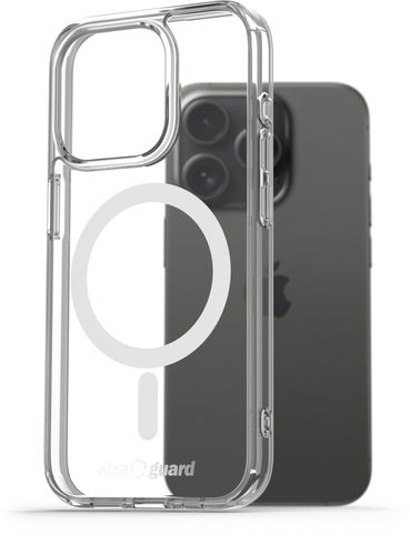 AlzaGuard Crystal Clear TPU Case kompatibel mit Magsafe iPhone 15 Pro - Handyhülle - Hauptbild