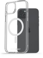 AlzaGuard Crystal Clear TPU Case kompatibel mit Magsafe iPhone 15 Plus - Handyhülle
