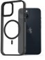 AlzaGuard Clear TPU Case Kompatibel mit Magsafe für iPhone 14 schwarz - Handyhülle