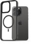 AlzaGuard Clear TPU Case Kompatibel mit Magsafe für iPhone 15 Pro Max schwarz - Handyhülle