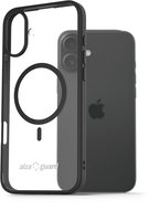 AlzaGuard Clear TPU Case Compatible with Magsafe for iPhone 16 Plus black - Phone Cover