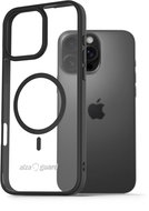 AlzaGuard Clear TPU Case Compatible with Magsafe pro iPhone 16 Pro Max černé - Kryt na mobil