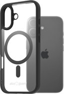 AlzaGuard Clear TPU Case Compatible with Magsafe for iPhone 17 - Black - Phone Cover