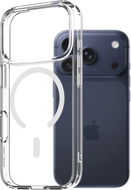 AlzaGuard Crystal Clear TPU Case Compatible with Magsafe pro iPhone 17 Pro - Kryt na mobil