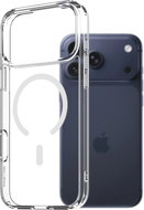 AlzaGuard Crystal Clear TPU Case Compatible with Magsafe pro iPhone 17 Pro Max - Kryt na mobil