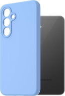 AlzaGuard Premium Silicone Case pro Samsung Galaxy S24 FE světle modrý - Kryt na mobil