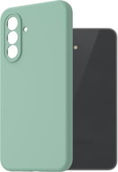 AlzaGuard Premium Silicone Case for Samsung Galaxy A36 light green - Phone Cover