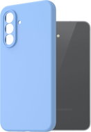 AlzaGuard Premium Silicone Case for Samsung Galaxy A56 light blue - Phone Cover