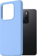 AlzaGuard Premium Silicone Case for Xiaomi Redmi Note 14 5G light blue - Phone Cover