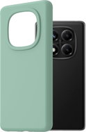 AlzaGuard Premium Silicone Case for Xiaomi Redmi Note 14 Pro 5G light green - Phone Cover