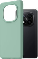 AlzaGuard Premium Silicone Case for Xiaomi Redmi Note 14 Pro+ light green - Phone Cover