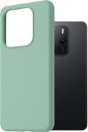 AlzaGuard Premium Silicone Case for Xiaomi Redmi Note 14 4G light green - Phone Cover