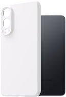 AlzaGuard Premium Silicone Case for Samsung Galaxy S25 Edge white - Phone Cover