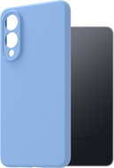 AlzaGuard Premium Silicone Case for Samsung Galaxy S25 Edge light blue - Phone Cover