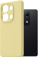 AlzaGuard Premium Silicone Case for Xiaomi Redmi Note 14S yellow - Phone Cover