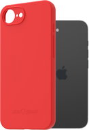 AlzaGuard Matte TPU Case for iPhone 16e / 17e red - Phone Cover
