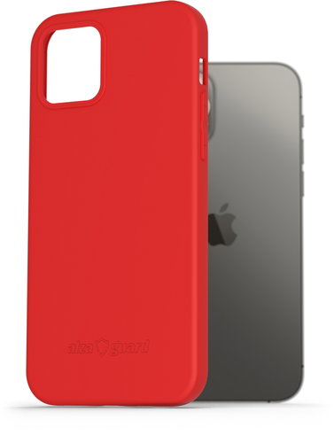 AlzaGuard Matte TPU Case für das iPhone 12 / 12 Pro rot - Handyhülle - Hauptbild