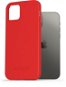 AlzaGuard Matte TPU Case na iPhone 12/ 12 Pro červený - Kryt na mobil