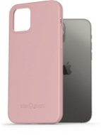AlzaGuard Matte TPU Case na iPhone 12/ 12 Pro ružový - Kryt na mobil