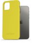 Kryt na mobil AlzaGuard Matte TPU Case na iPhone 12/ 12 Pro žltý - Kryt na mobil