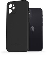 AlzaGuard Matte TPU Case for iPhone 12 Mini black - Phone Cover