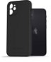 AlzaGuard Matte TPU Case na iPhone 12 Mini čierny - Kryt na mobil
