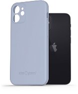 AlzaGuard Matte TPU Case na iPhone 12 Mini svetlomodrý - Kryt na mobil