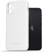 AlzaGuard Matte TPU Case na iPhone 12 Mini biely - Kryt na mobil