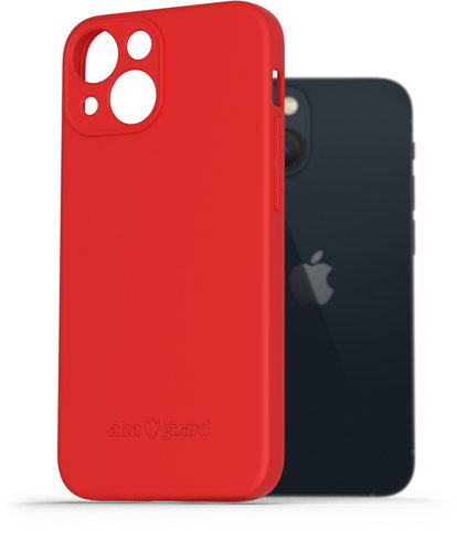 AlzaGuard Matte TPU Case for iPhone 13 Mini red Main image AlzaGuard Matte TPU Case for iPhone 13 Mini red - Phone Cover - Main image