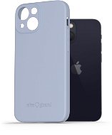 AlzaGuard Matte TPU Case für das iPhone 13 Mini hellblau - Handyhülle