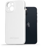 AlzaGuard Matte TPU Case pre iPhone 13 Mini biely - Kryt na mobil