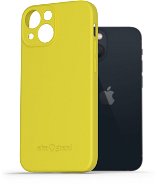 AlzaGuard Matte TPU Case for iPhone 13 Mini yellow - Phone Cover