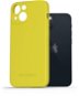 AlzaGuard Matte iPhone 13 mini sárga TPU tok - Telefon tok