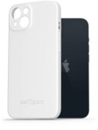 AlzaGuard Matte TPU Case pre iPhone 13 biely - Kryt na mobil