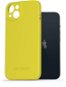 AlzaGuard Matte iPhone 13 sárga TPU tok - Telefon tok