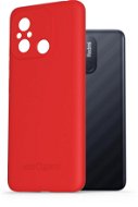 Telefon tok AlzaGuard Matte Xiaomi Redmi 12C piros TPU tok - Kryt na mobil