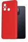 AlzaGuard Matte TPU Case na Xiaomi Redmi 12C červený - Kryt na mobil
