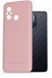Telefon tok AlzaGuard Matte Xiaomi Redmi 12C rózsaszín TPU tok - Kryt na mobil