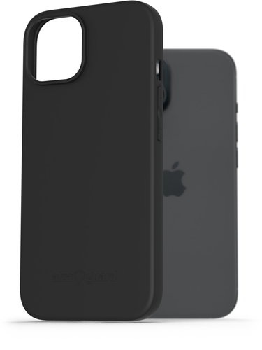 AlzaGuard Matte iPhone 15 fekete TPU tok - Telefon tok - Fő fotó