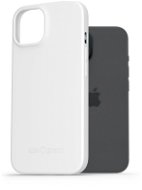 AlzaGuard Matte TPU Case na iPhone 15 biely - Kryt na mobil